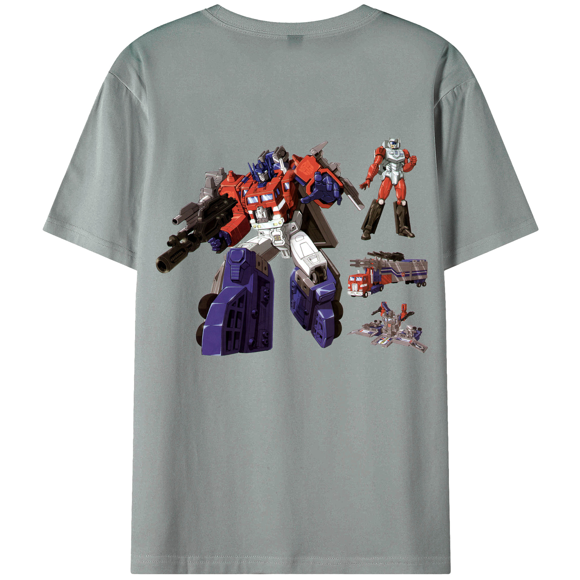 （画像用）  綿100％ メンズ半袖Tシャツ（バックプリント） 通気性